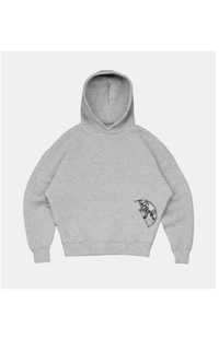 Hoodie - Y2K Streetwear Oversize Black Gray