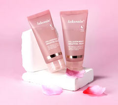 Collagen mask and brush