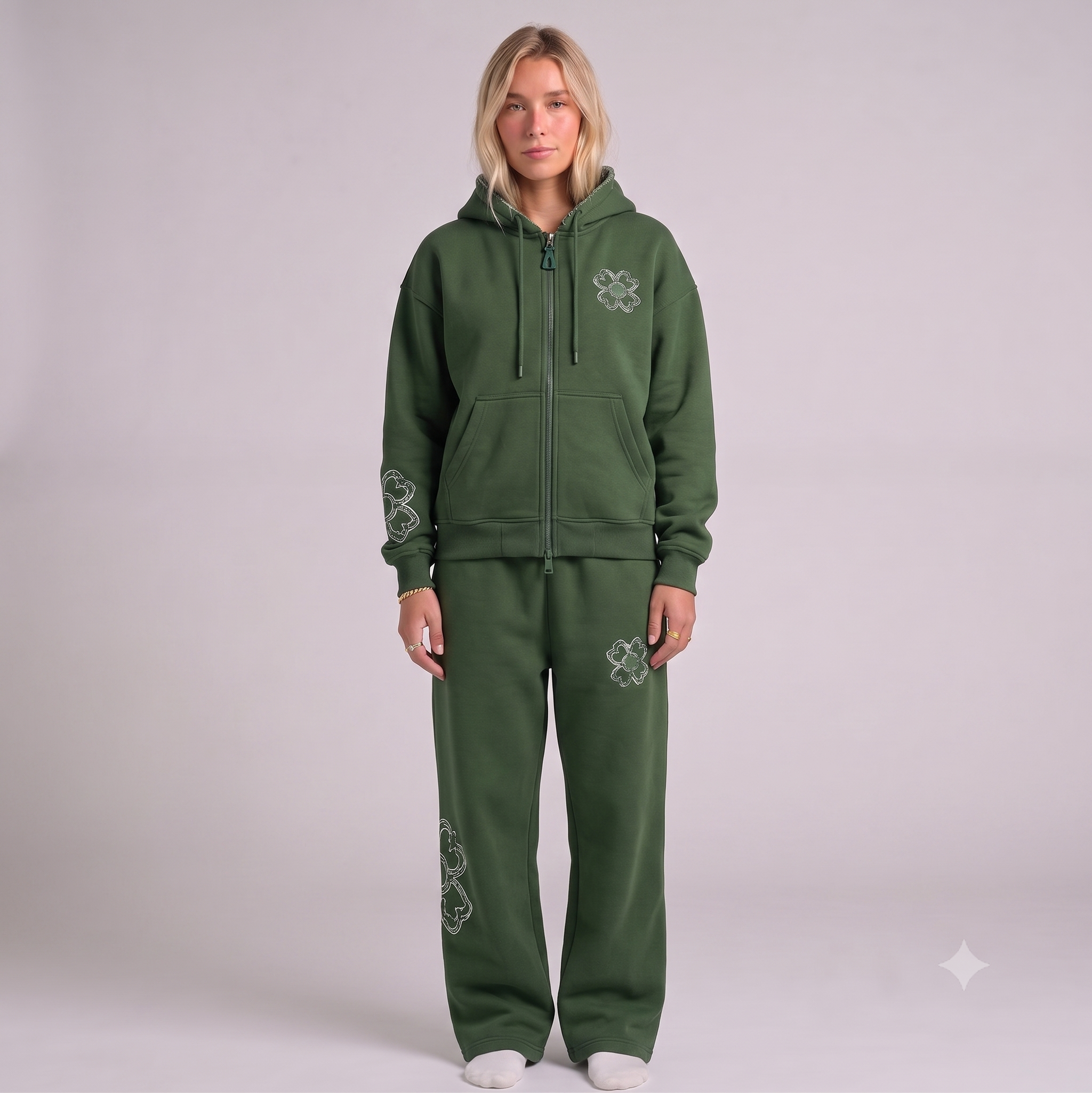 Ensemble motif Trèfle - Y2K