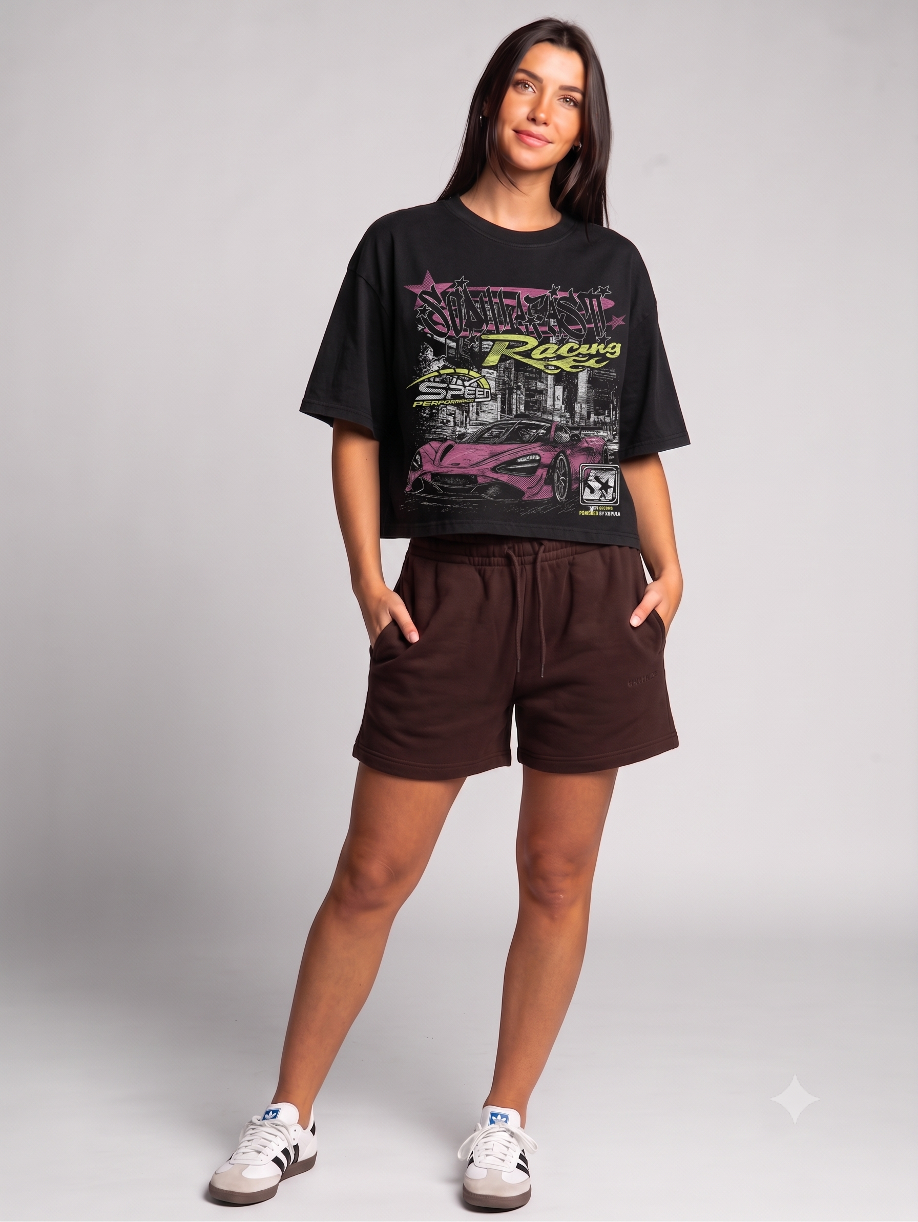 Harajuku Letter Graphic T Shirts Y2k