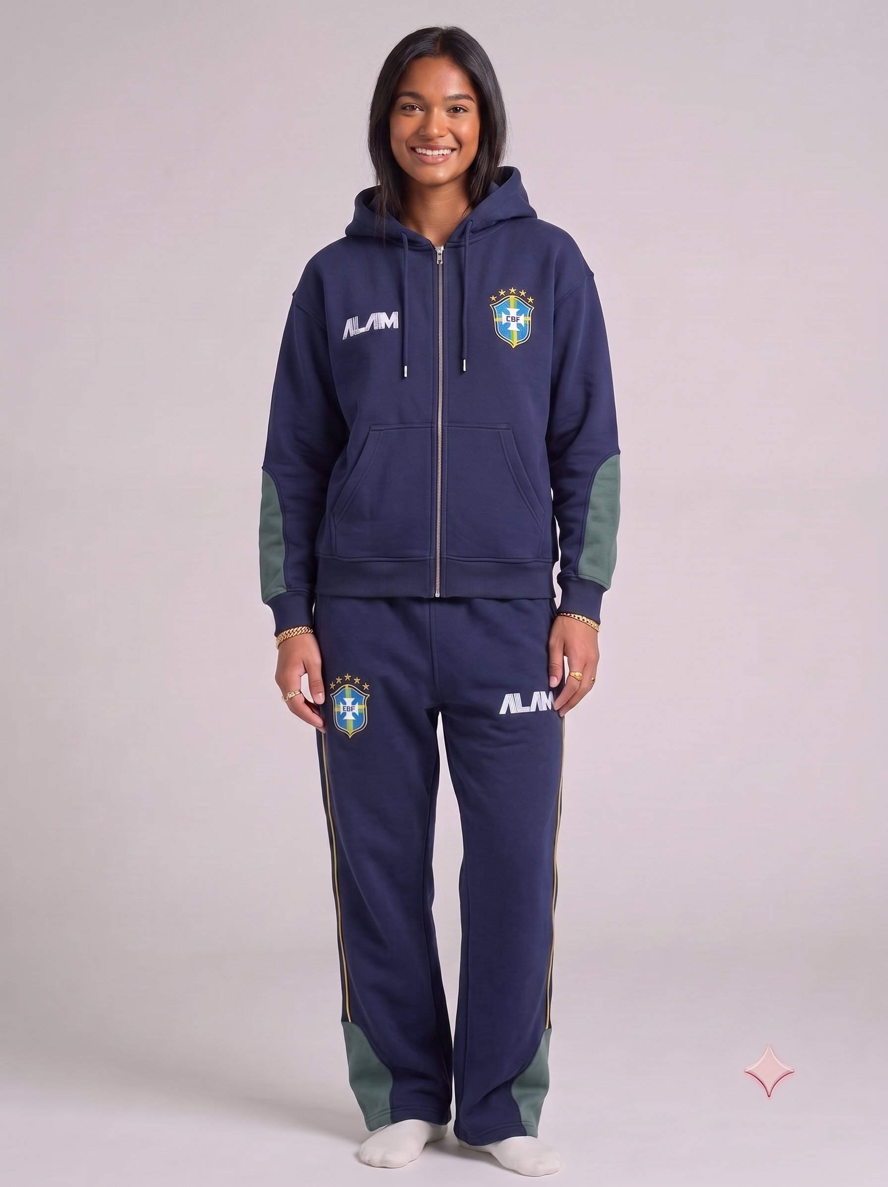 Y2K Brazil Tracksuit - "ALAM"
