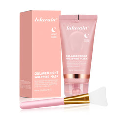 Collagen mask and brush