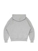Sweat à Capuche Noir Oversize Détail CD Argenté